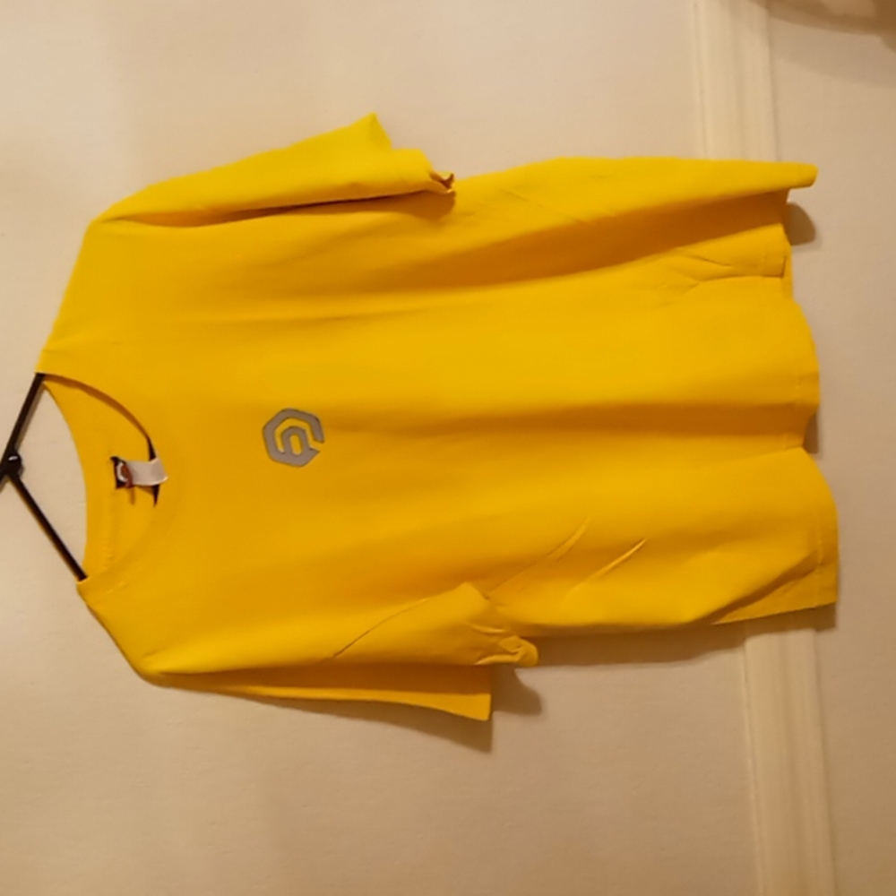 OP BOARD RIDING MENS YELLOW TEE SHIRT SZ XL